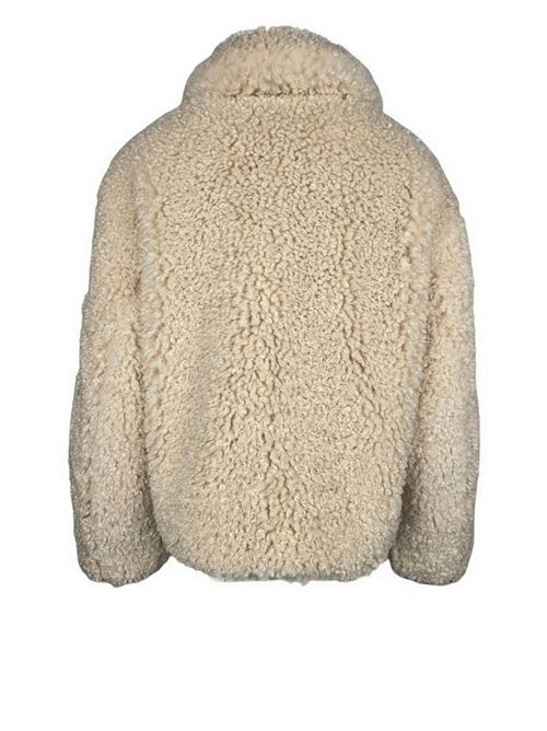 ecopelliccia donna hester sabbia Save the duck | D32515W-CURL40034